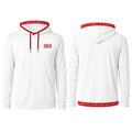 365 Hoodie – White/Red